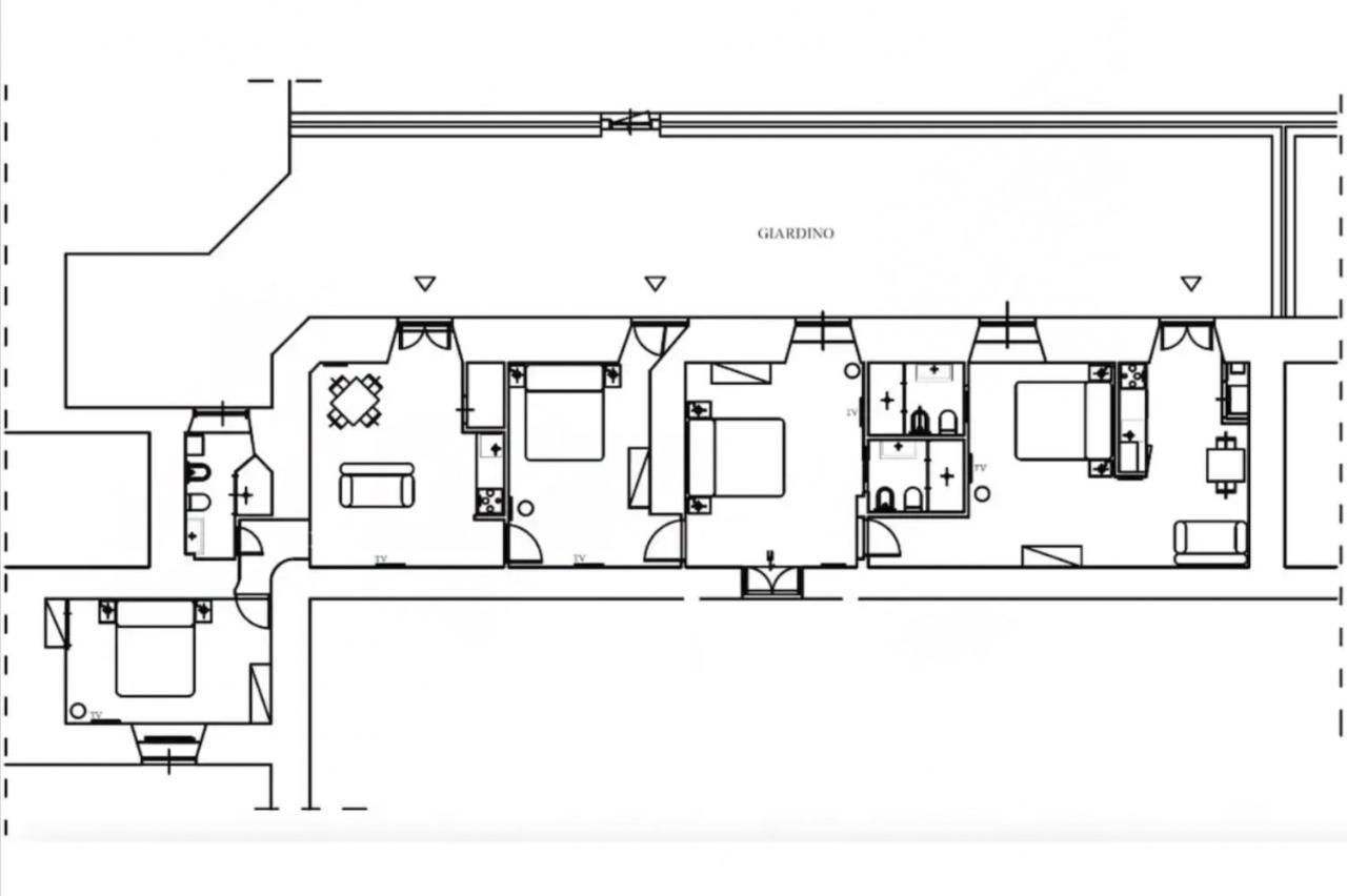 New-Big Honey Colosseum 4Bdr + 2Sofa Bed A/C روما المظهر الخارجي الصورة
